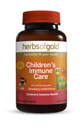 Herbs of Gold Children's Immune Care 60 Chewable Tablets